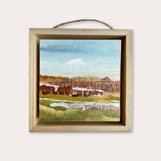 Sienna Bluffs II - 4"x4" Original