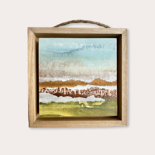 Sienna Bluffs III - 4"x4" Original