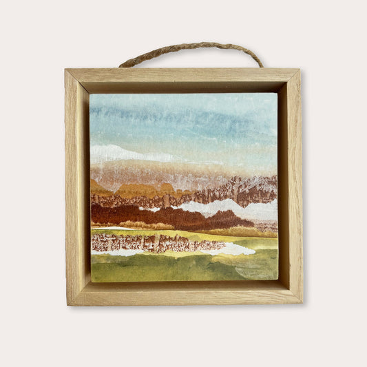 Sienna Bluffs IV - 4"x4" Original