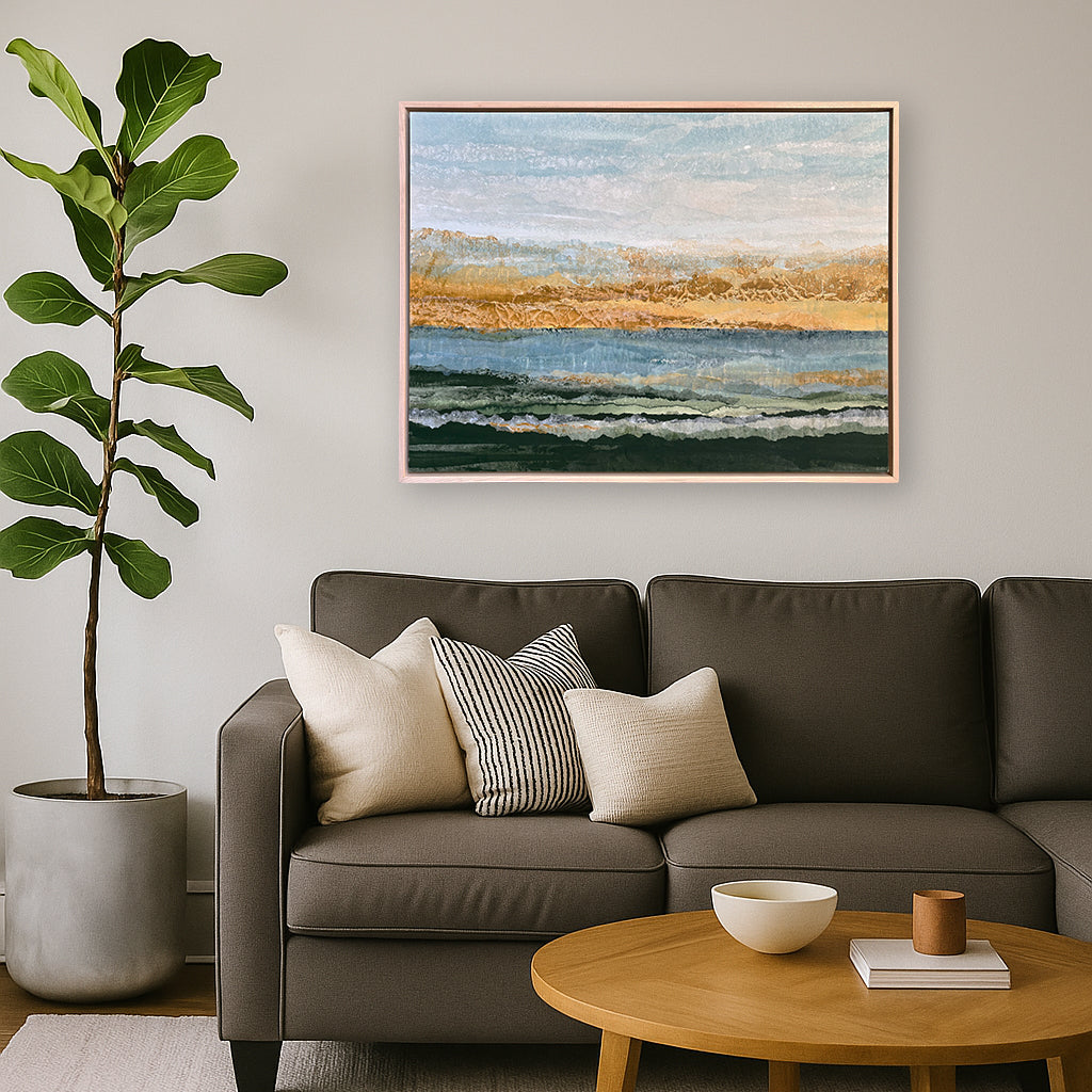 Sunlit Bay - 18"x24" Original