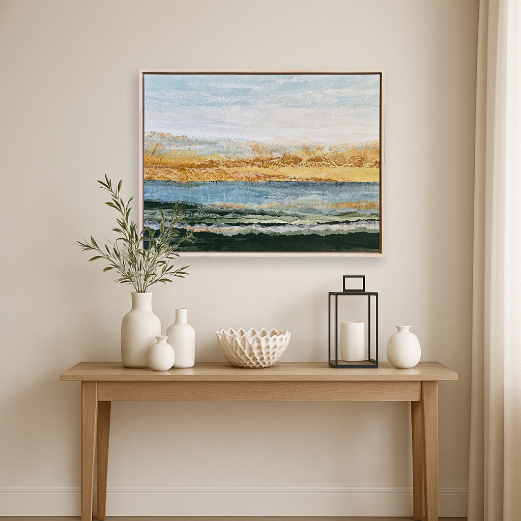 Sunlit Bay - 18"x24" Original