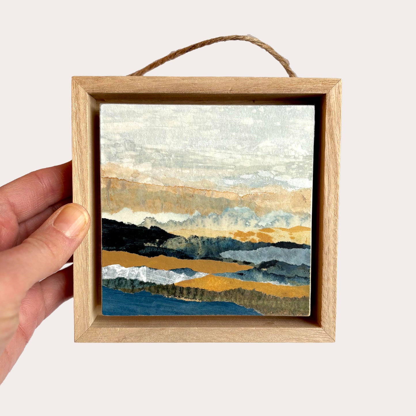 Sunrise Waters - 4"x4" Original