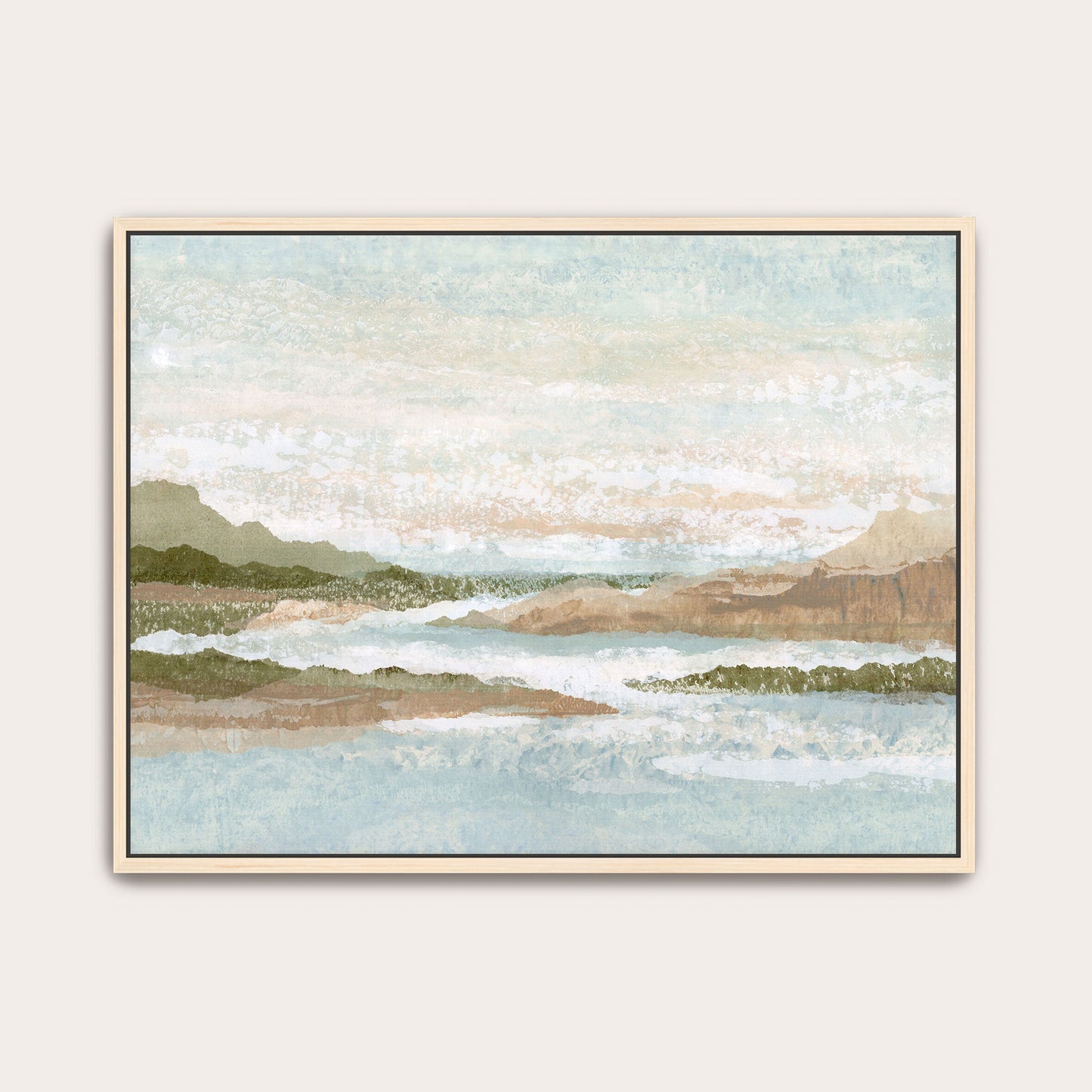 "Swept Inland" Art Print