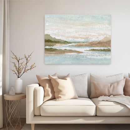 "Swept Inland" Art Print