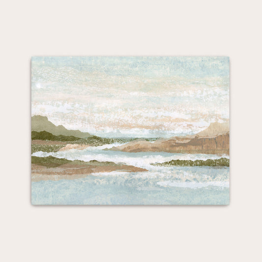 "Swept Inland" Art Print