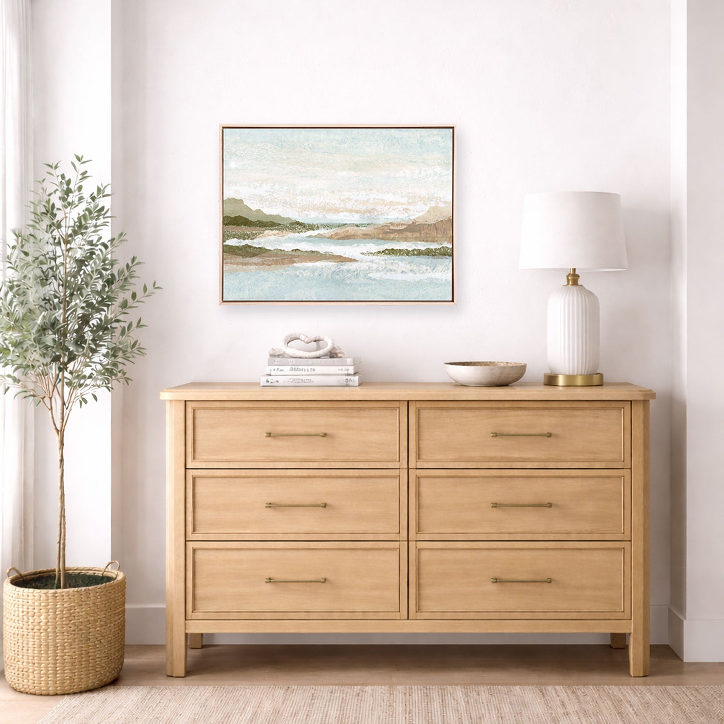Swept Inland - 18"x24" Original