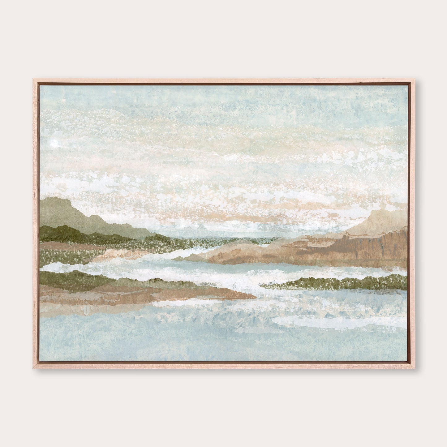 Swept Inland - 18"x24" Original