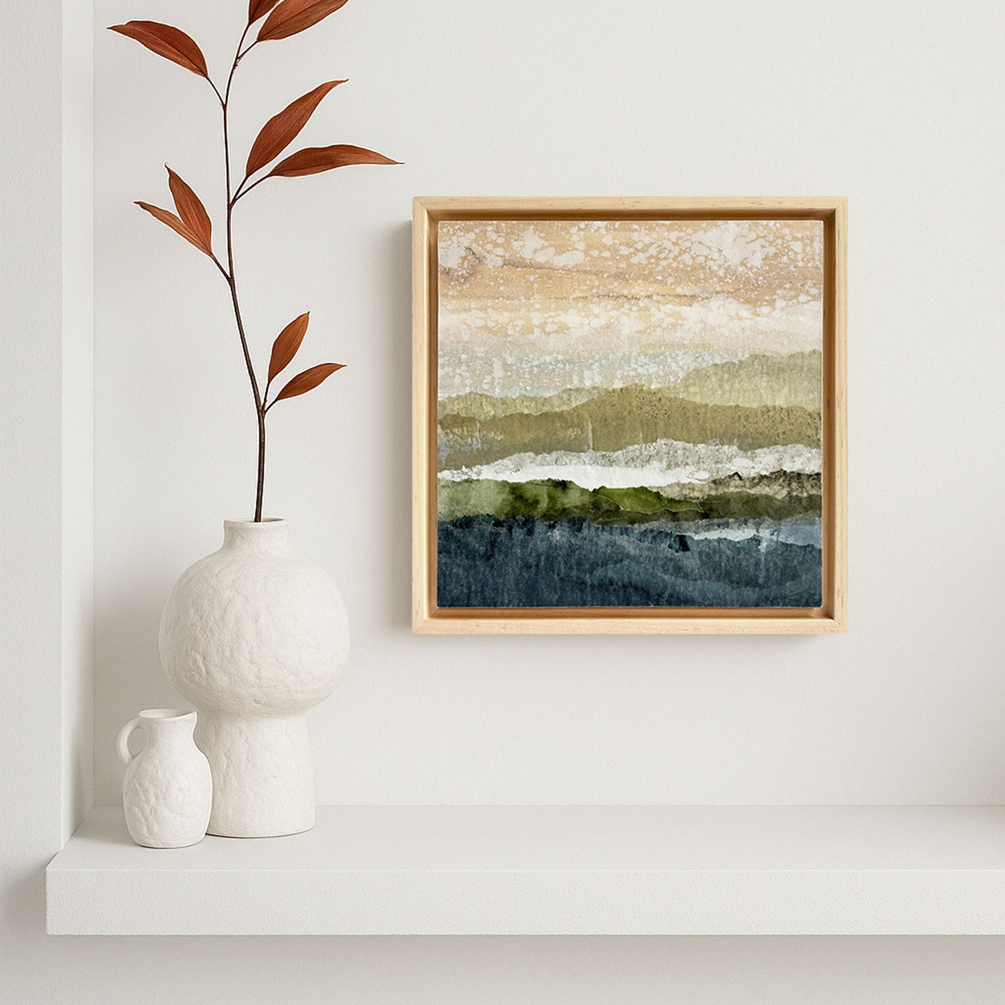 Tranquil Reach II - 8"x8" Original