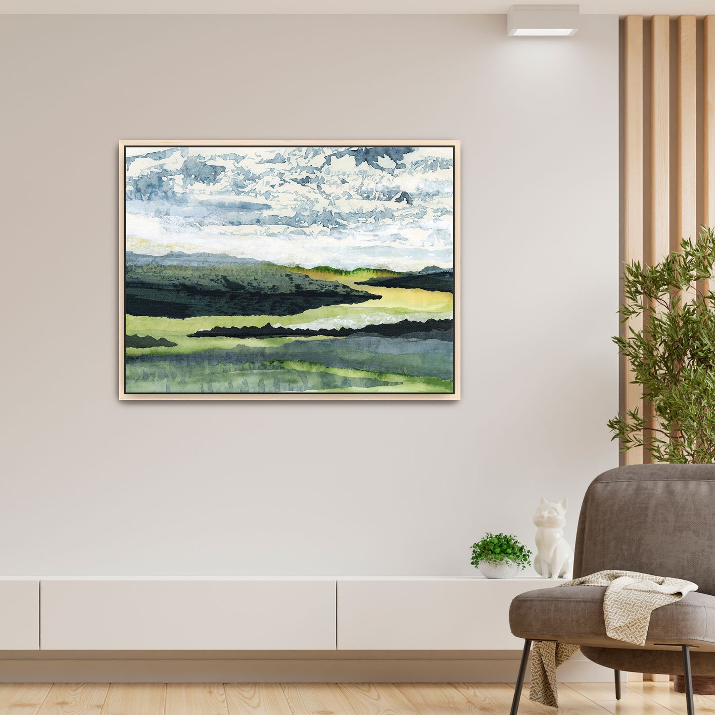 "Winding River" Art Print